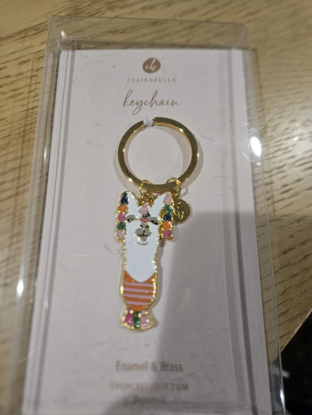 clairebella enamel llama